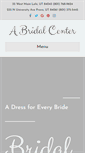 Mobile Screenshot of abridalcenter.com